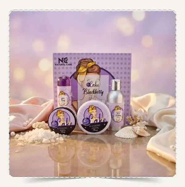 طقم فانسي الفاخر | NC Fancy Gift Set | Natural Care Oman | ناتشرال كير عمان – بوكس هدايا عروسين للعناية بالجسم برائحة فاخرة
